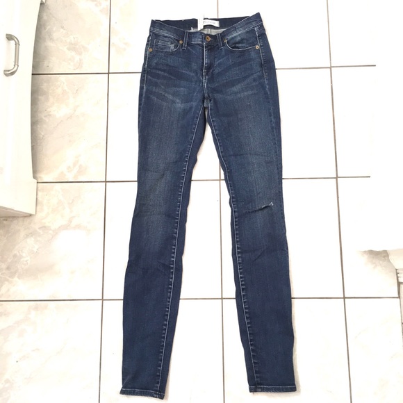 Madewell Denim - Madewell Womans Blue Skinny Jeans